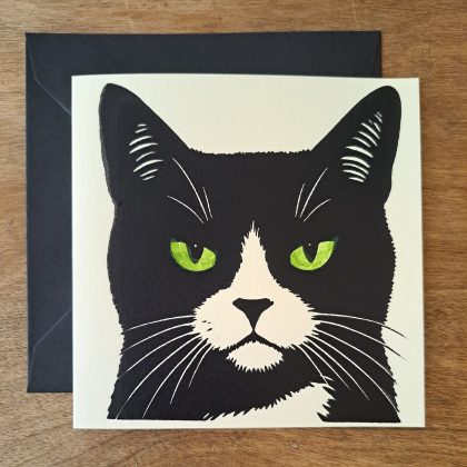 Tuxedo Green Eyes